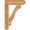Ekena Millwork Balboa Craftsman Rough Sawn Bracket, Western Red Cedar, 6"W x 28"D x 40"H BKT06X28X40BOA04RWR - alternate 3